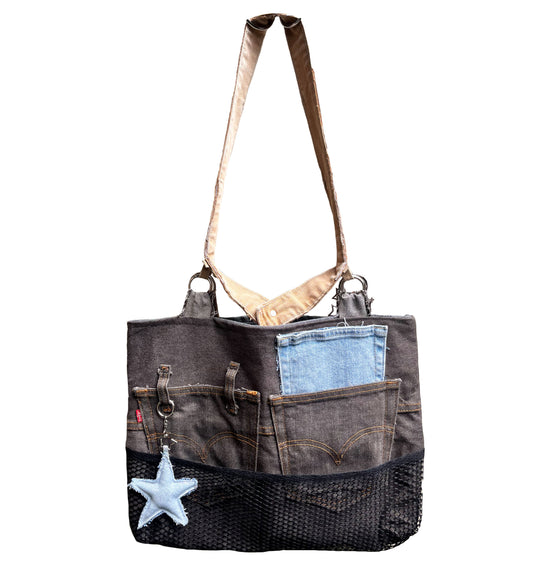 DENIM TOTE BAG