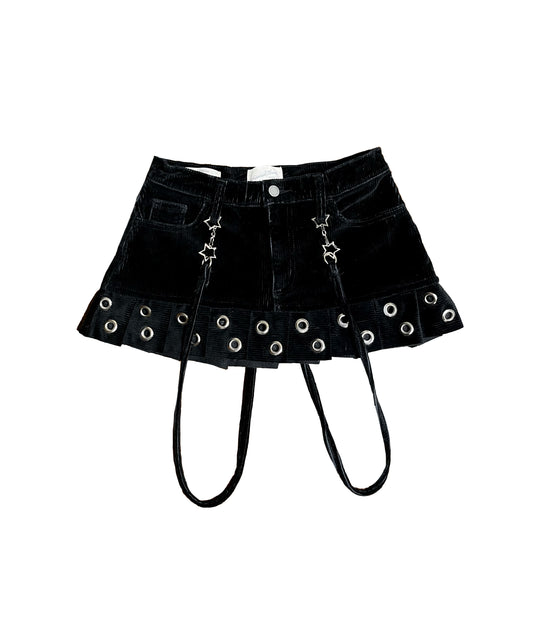 GROMMET DETAIL SKIRT