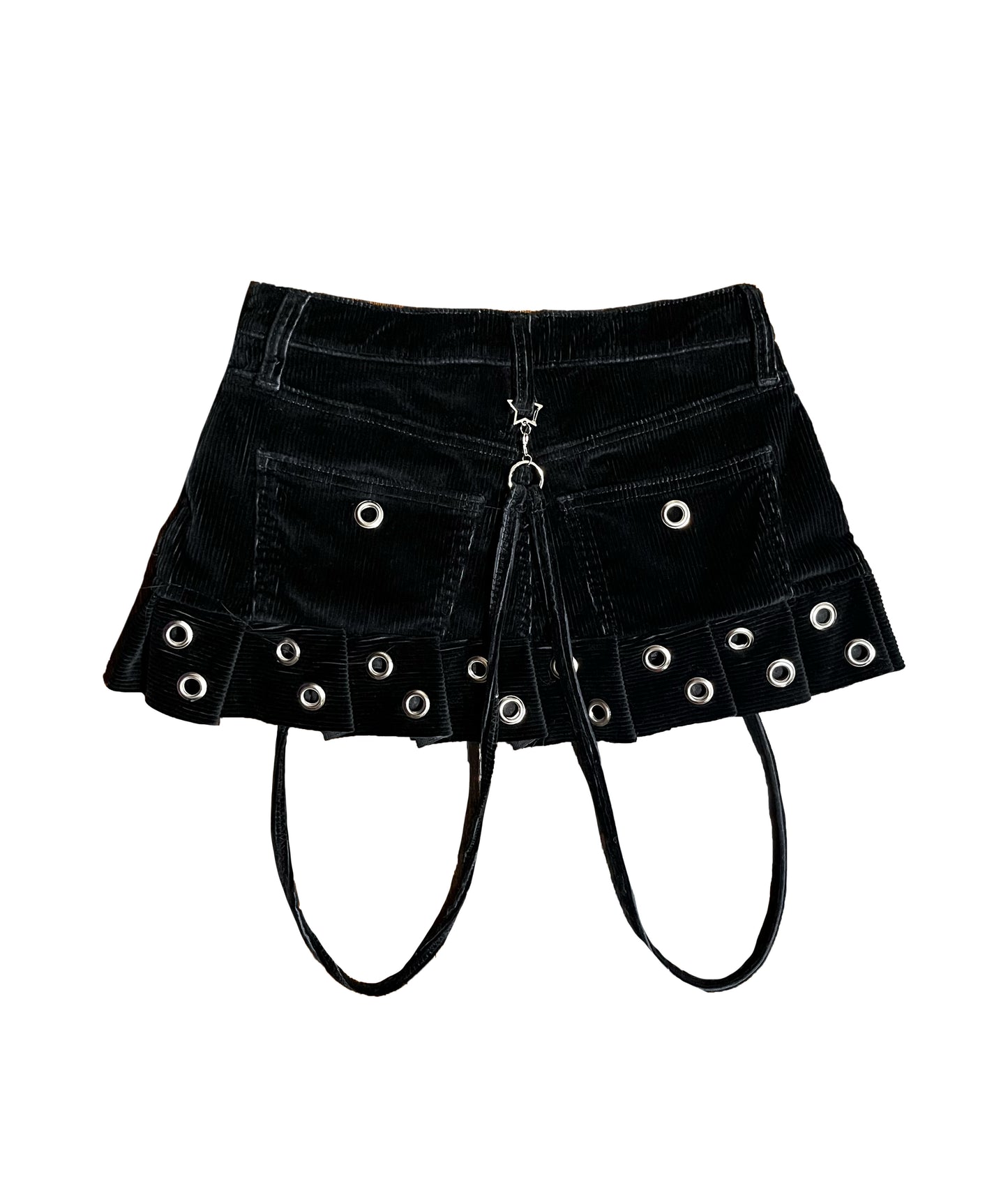 GROMMET DETAIL SKIRT